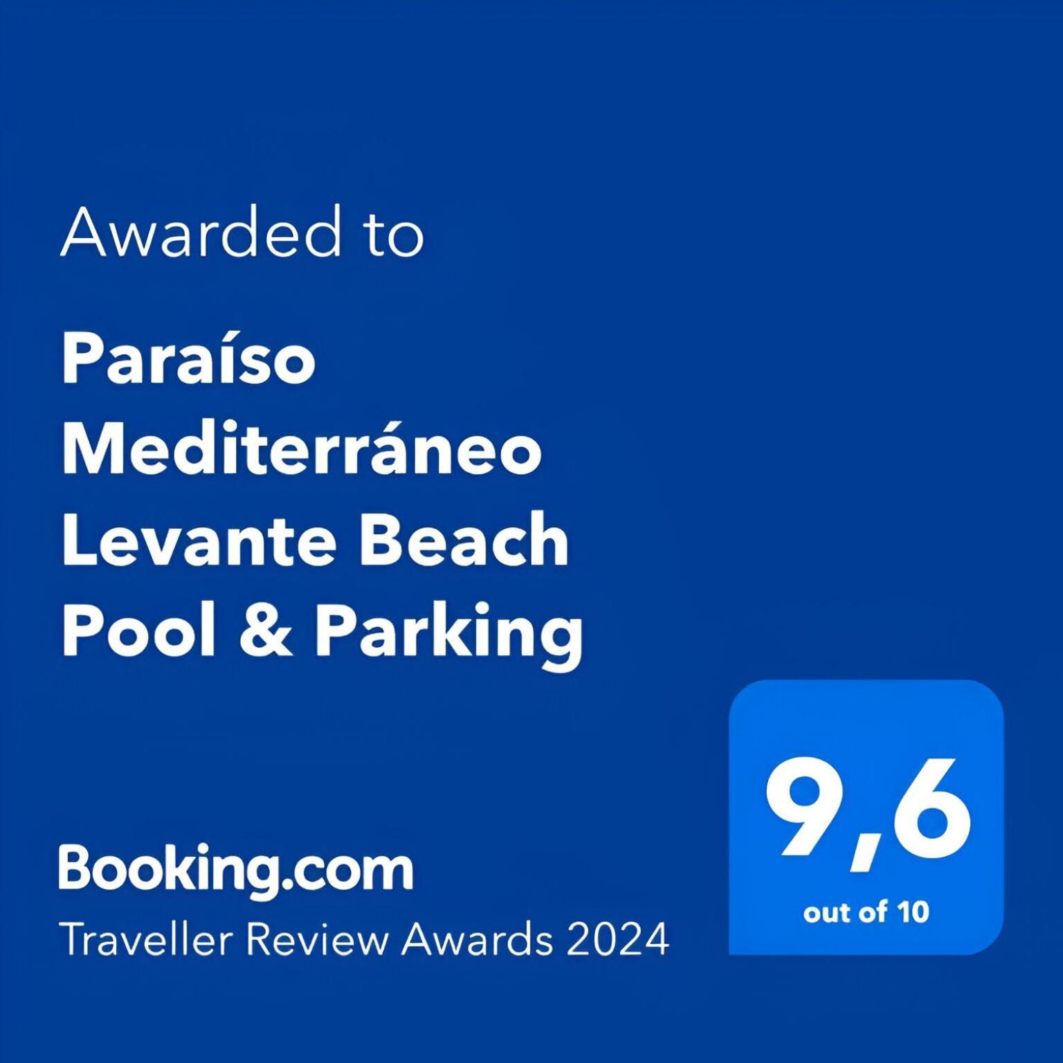 Paraiso Mediterraneo Levante Pool & Parking Apartment *