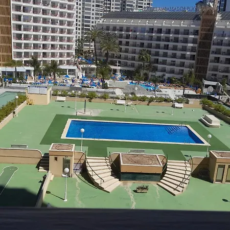 Paraiso Mediterraneo Levante Beach Pool & Parking Benidorm Exterior foto